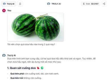 Cách chọn dưa hấu ngọt